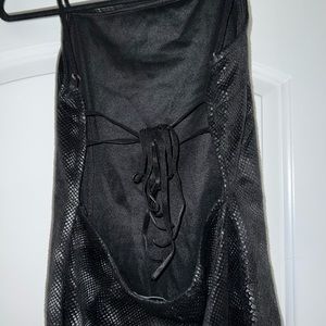 Black mini dress urban outfitters